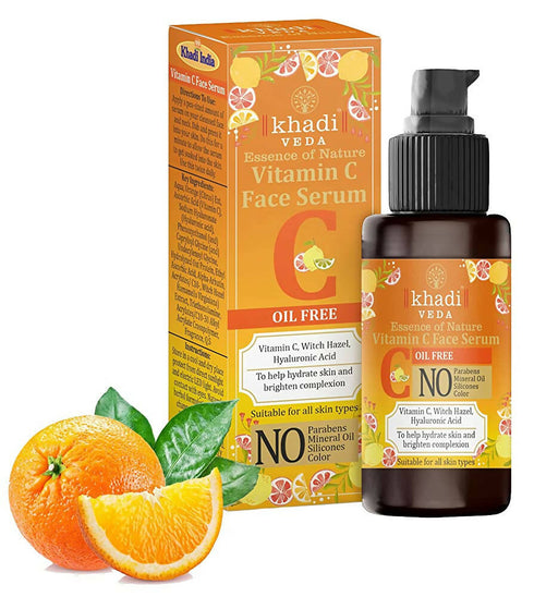 Khadi Veda Vitamin C Face Serum for Skin Brightening